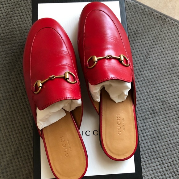 red gucci princetown